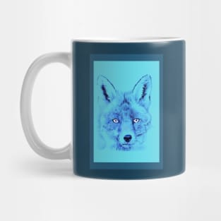 Fox blue variant Mug